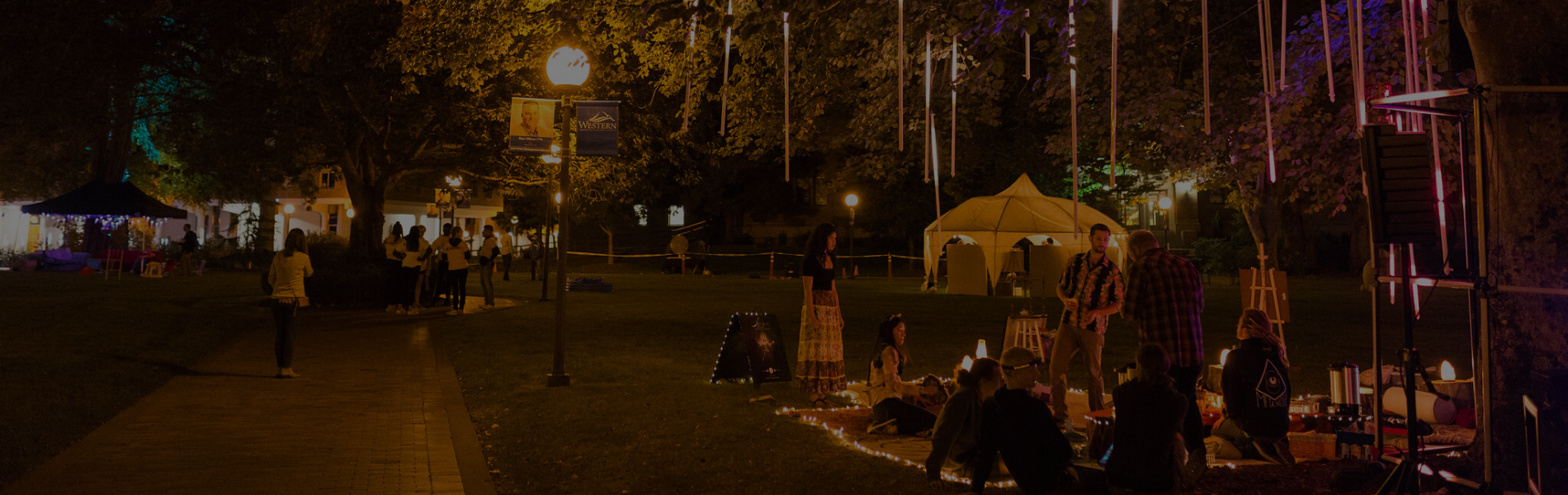 Image of a Night Market at Western Washington University